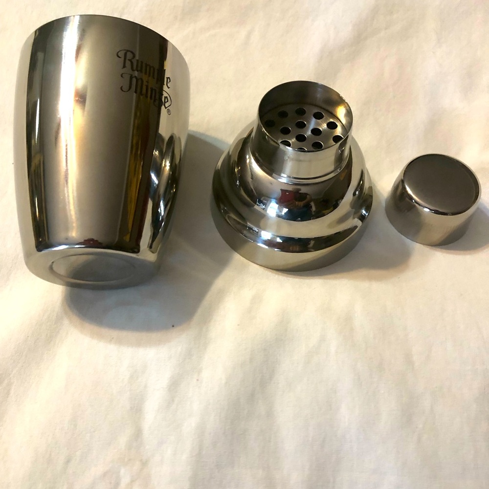 Rumple mince, stainless steel shaker